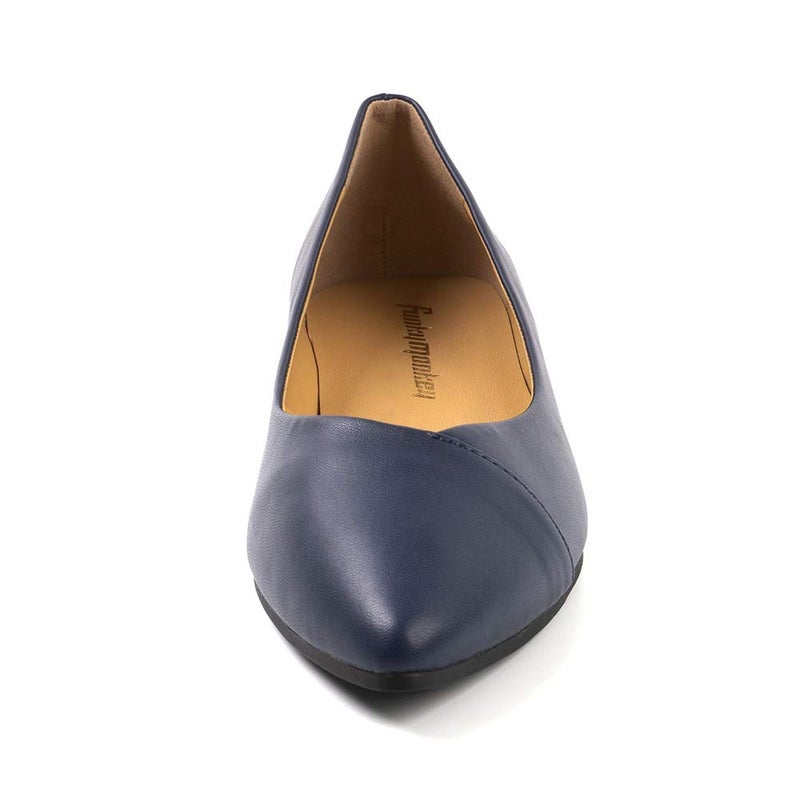 FUNKYMONKEY Women's Ballet Flats Comfort Slip On Shoes for Walking and Driving (10 M US, Navy A) - Image 3